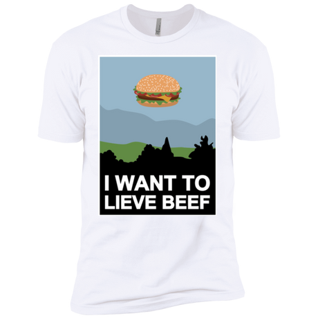 T-Shirts White / YXS I want to lieve beef Boys Premium T-Shirt