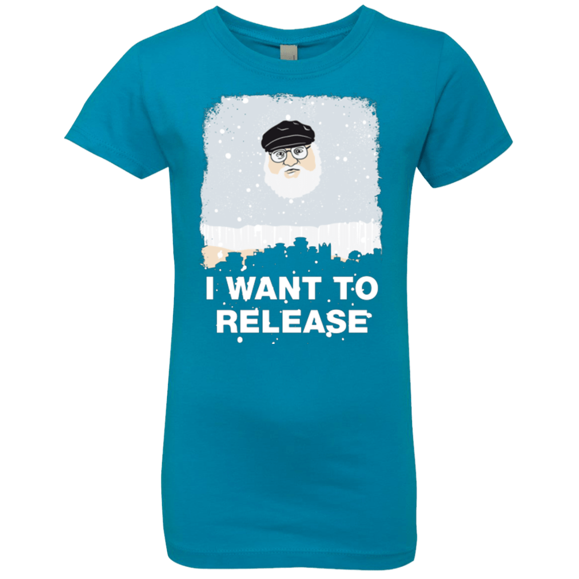 T-Shirts Turquoise / YXS I Want to Release Girls Premium T-Shirt