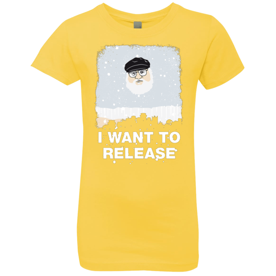 T-Shirts Vibrant Yellow / YXS I Want to Release Girls Premium T-Shirt
