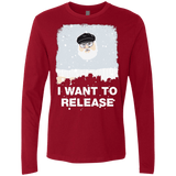 T-Shirts Cardinal / Small I Want to Release Men's Premium Long Sleeve