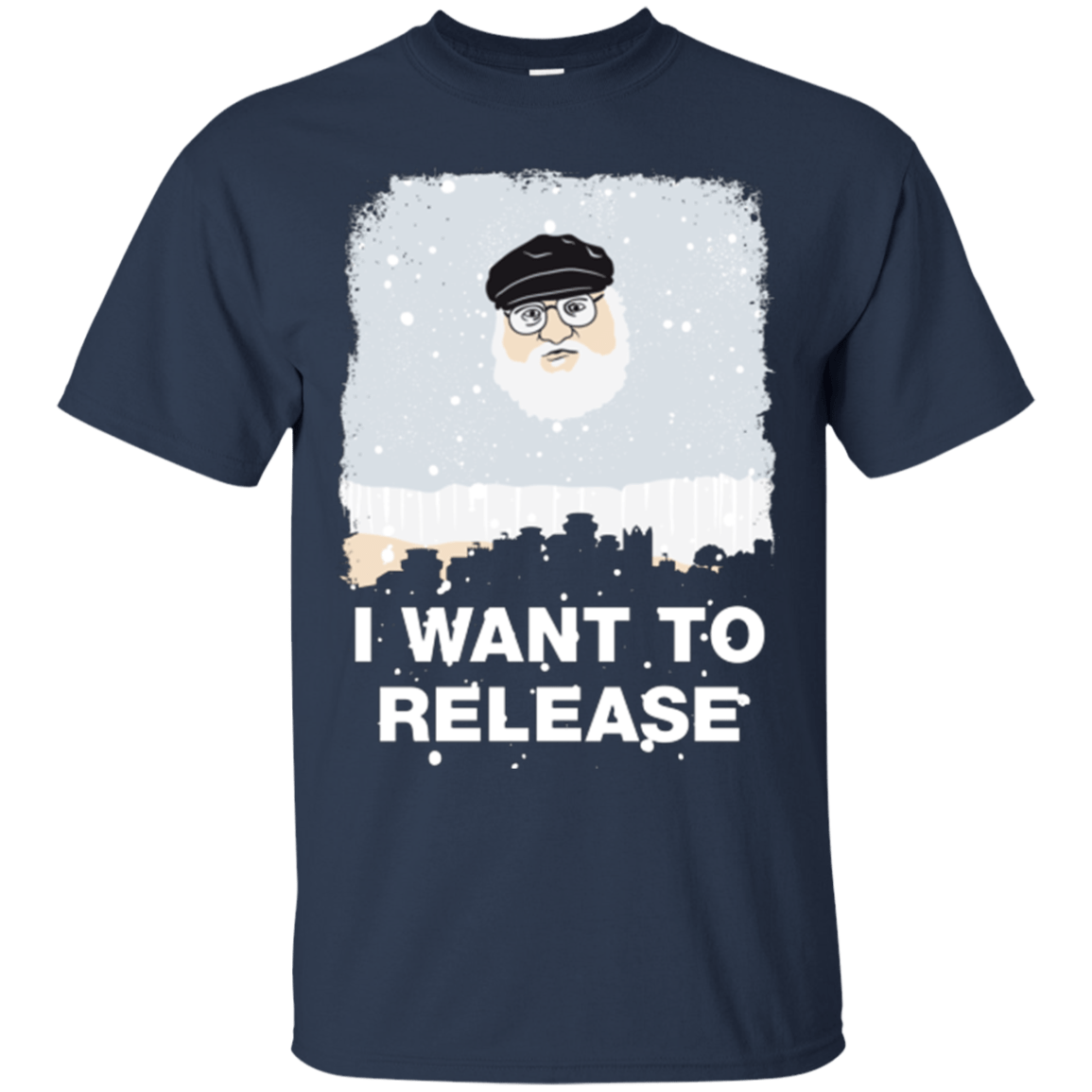 T-Shirts Navy / Small I Want to Release T-Shirt