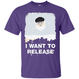T-Shirts Purple / Small I Want to Release T-Shirt