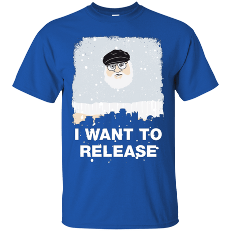 T-Shirts Royal / Small I Want to Release T-Shirt
