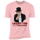 T-Shirts Light Pink / YXS i want you f3ck the system Boys Premium T-Shirt