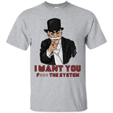 T-Shirts Sport Grey / S i want you f3ck the system T-Shirt