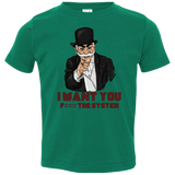 T-Shirts Kelly / 2T i want you f3ck the system Toddler Premium T-Shirt