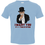 T-Shirts Light Blue / 2T i want you f3ck the system Toddler Premium T-Shirt