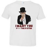 T-Shirts White / 2T i want you f3ck the system Toddler Premium T-Shirt