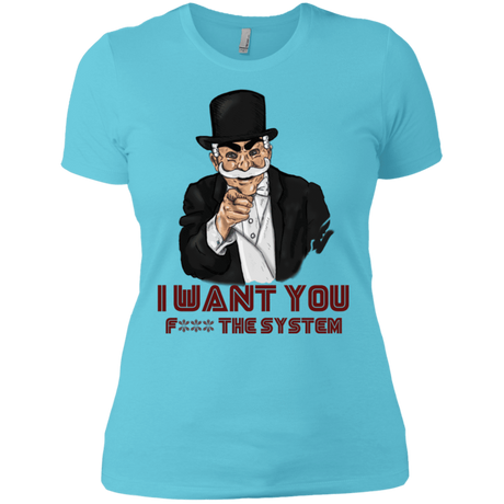 T-Shirts Cancun / X-Small i want you f3ck the system Women's Premium T-Shirt