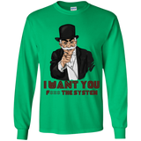 T-Shirts Irish Green / YS i want you f3ck the system Youth Long Sleeve T-Shirt