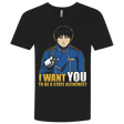 T-Shirts Black / X-Small I Want You To Be A State Alchemist Men's Premium V-Neck