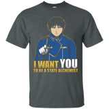 T-Shirts Dark Heather / Small I Want You To Be A State Alchemist T-Shirt