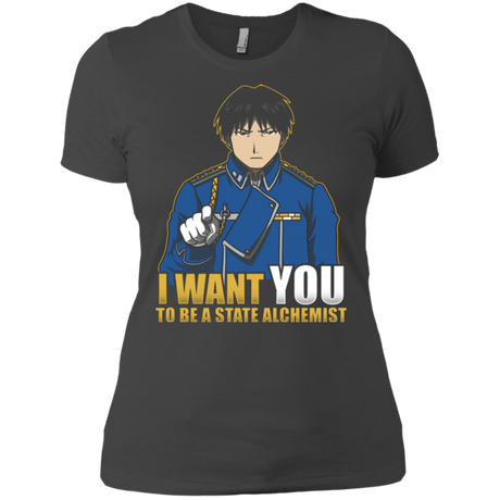T-Shirts Heavy Metal / X-Small I Want You To Be A State Alchemist Women's Premium T-Shirt