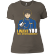 T-Shirts Warm Grey / X-Small I Want You To Be A State Alchemist Women's Premium T-Shirt