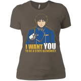 T-Shirts Warm Grey / X-Small I Want You To Be A State Alchemist Women's Premium T-Shirt