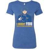 T-Shirts Vintage Royal / Small I Want You To Be A State Alchemist Women's Triblend T-Shirt