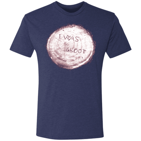 T-Shirts Vintage Navy / S I Was Groot Men's Triblend T-Shirt