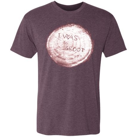 T-Shirts Vintage Purple / S I Was Groot Men's Triblend T-Shirt