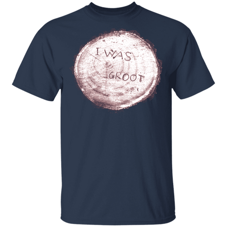 T-Shirts Navy / S I Was Groot T-Shirt