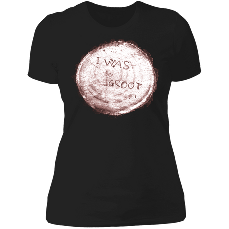 T-Shirts Black / S I Was Groot Women's Premium T-Shirt
