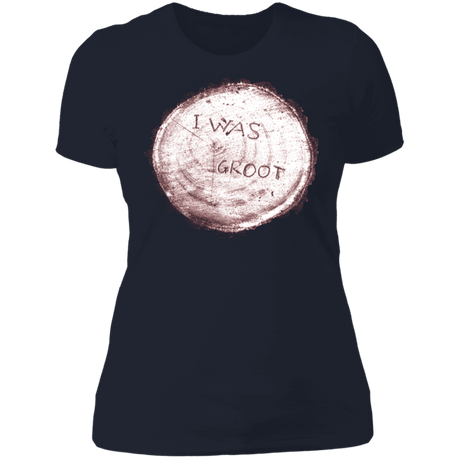 T-Shirts Midnight Navy / S I Was Groot Women's Premium T-Shirt