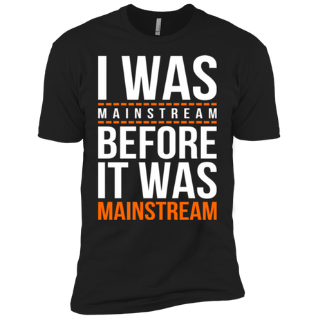 T-Shirts Black / YXS I was mainstream Boys Premium T-Shirt