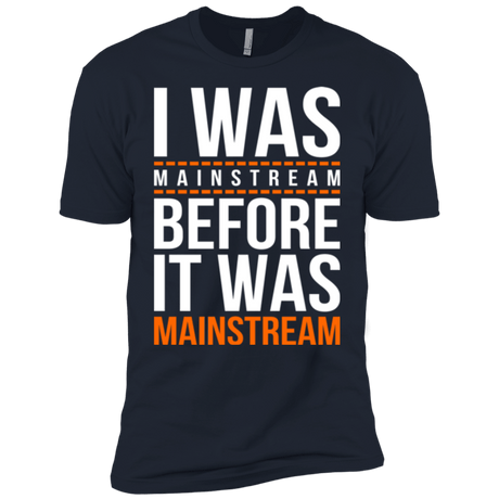 T-Shirts Midnight Navy / YXS I was mainstream Boys Premium T-Shirt