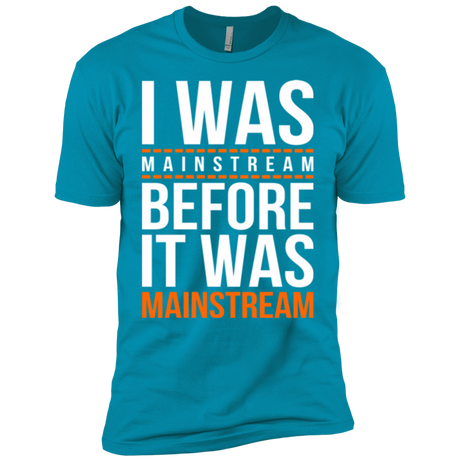 T-Shirts Turquoise / YXS I was mainstream Boys Premium T-Shirt
