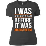 T-Shirts Heavy Metal / X-Small I was mainstream Women's Premium T-Shirt