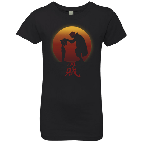 T-Shirts Black / YXS I will be the Pirate King Girls Premium T-Shirt