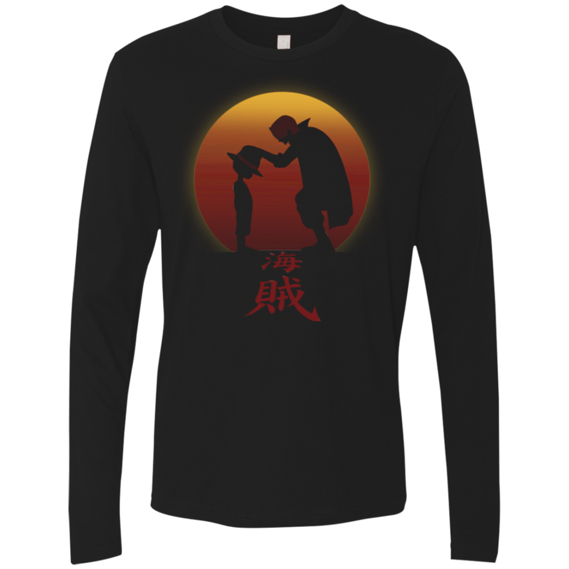 T-Shirts Black / Small I will be the Pirate King Men's Premium Long Sleeve