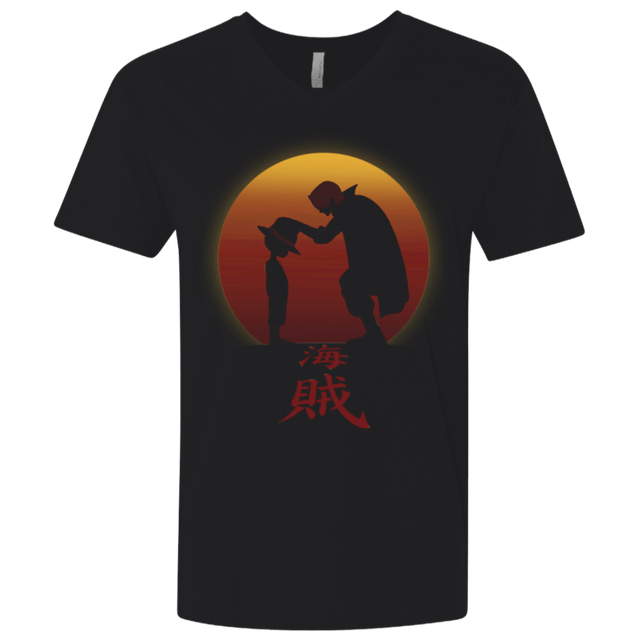 T-Shirts Black / X-Small I will be the Pirate King Men's Premium V-Neck
