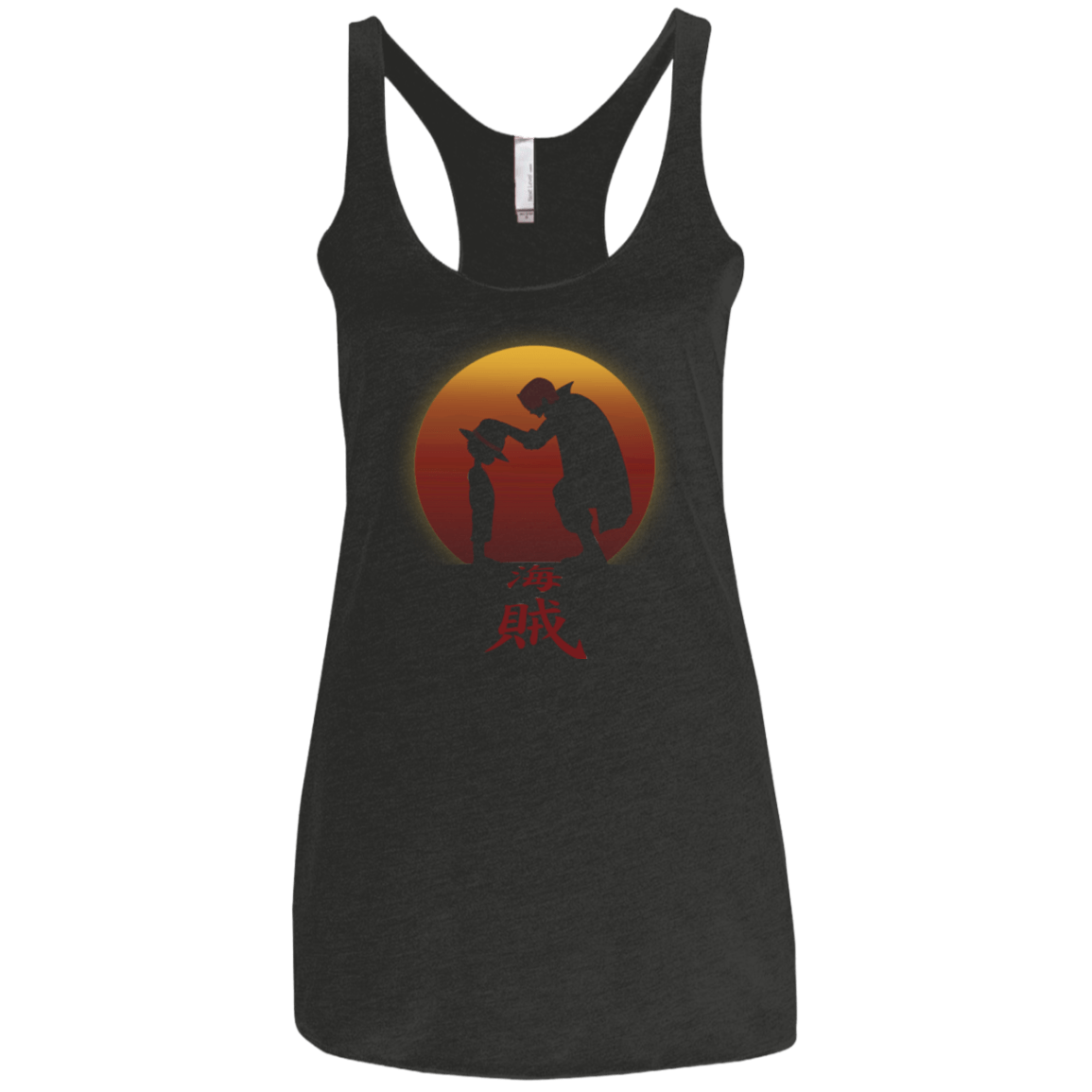 T-Shirts Vintage Black / X-Small I will be the Pirate King Women's Triblend Racerback Tank