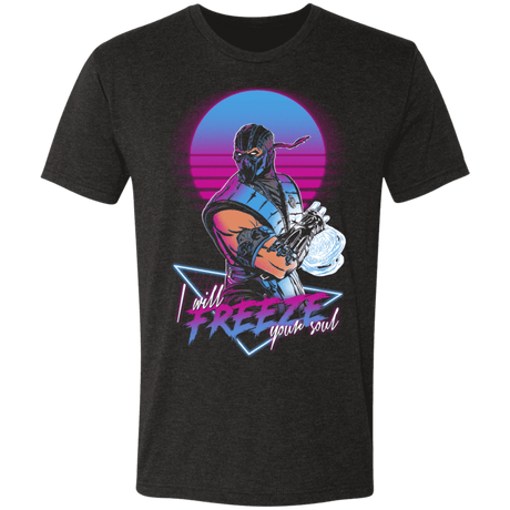 T-Shirts Vintage Black / S I will Freeze your Soul Men's Triblend T-Shirt