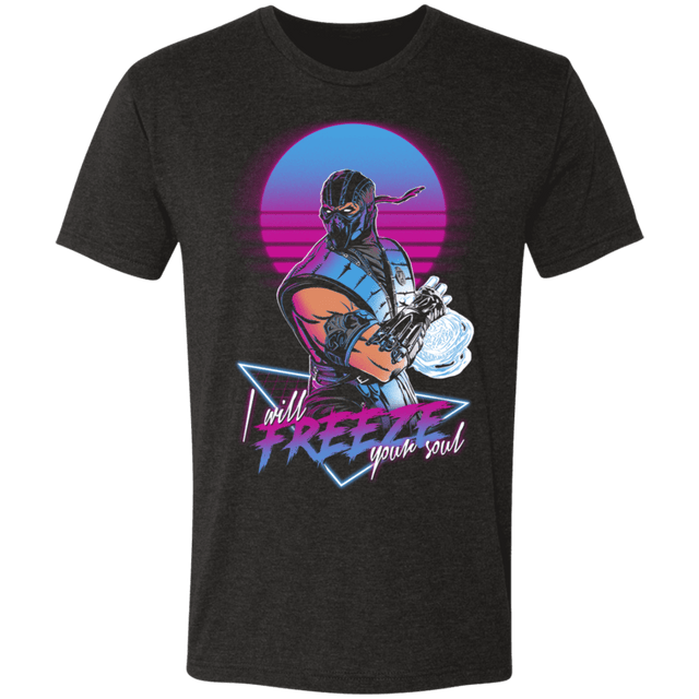 T-Shirts Vintage Black / S I will Freeze your Soul Men's Triblend T-Shirt