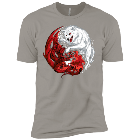 T-Shirts Light Grey / YXS Ice and Fire Boys Premium T-Shirt