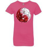 T-Shirts Hot Pink / YXS Ice and Fire Girls Premium T-Shirt