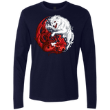 T-Shirts Midnight Navy / Small Ice and Fire Men's Premium Long Sleeve