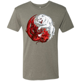 T-Shirts Venetian Grey / Small Ice and Fire Men's Triblend T-Shirt