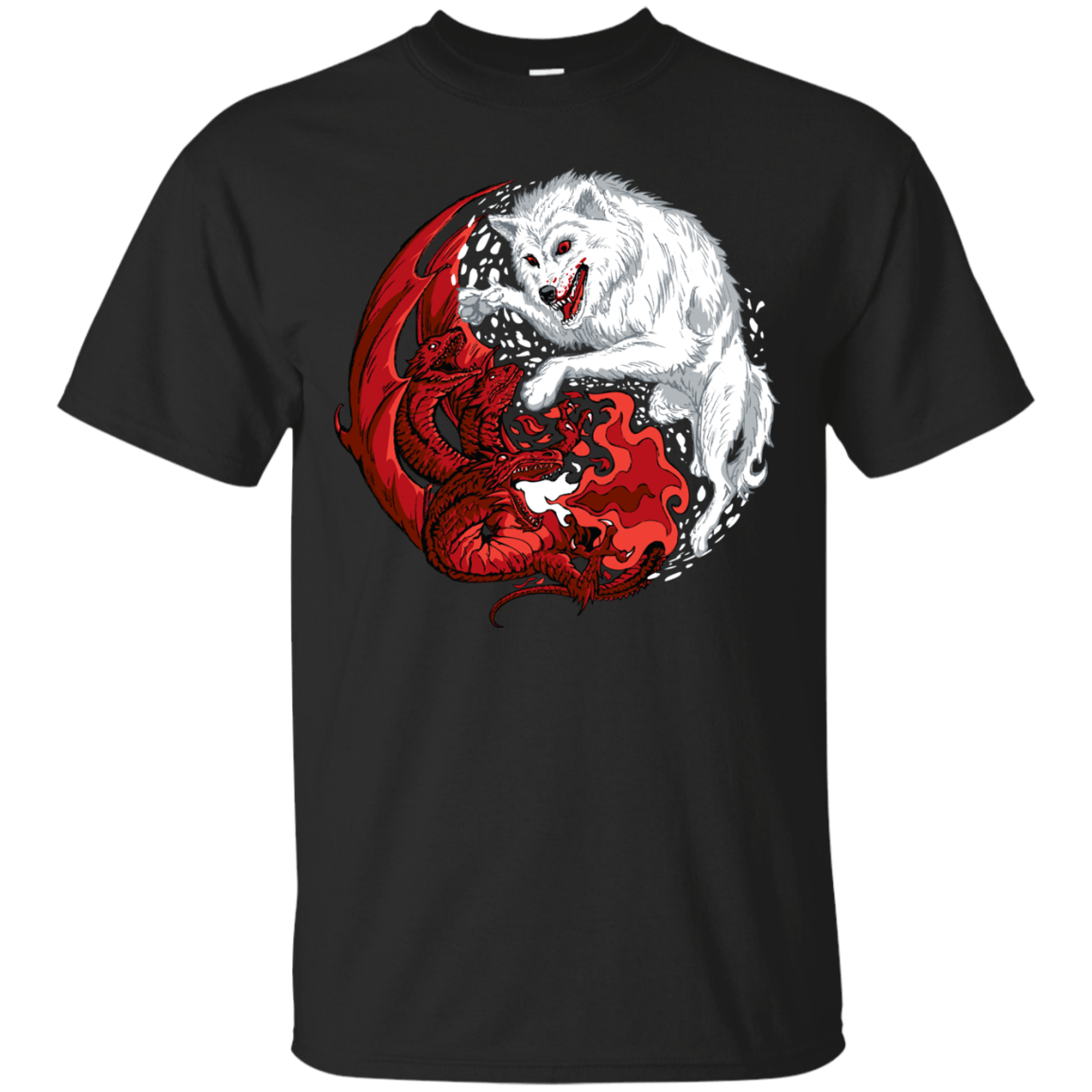 T-Shirts Black / Small Ice and Fire T-Shirt