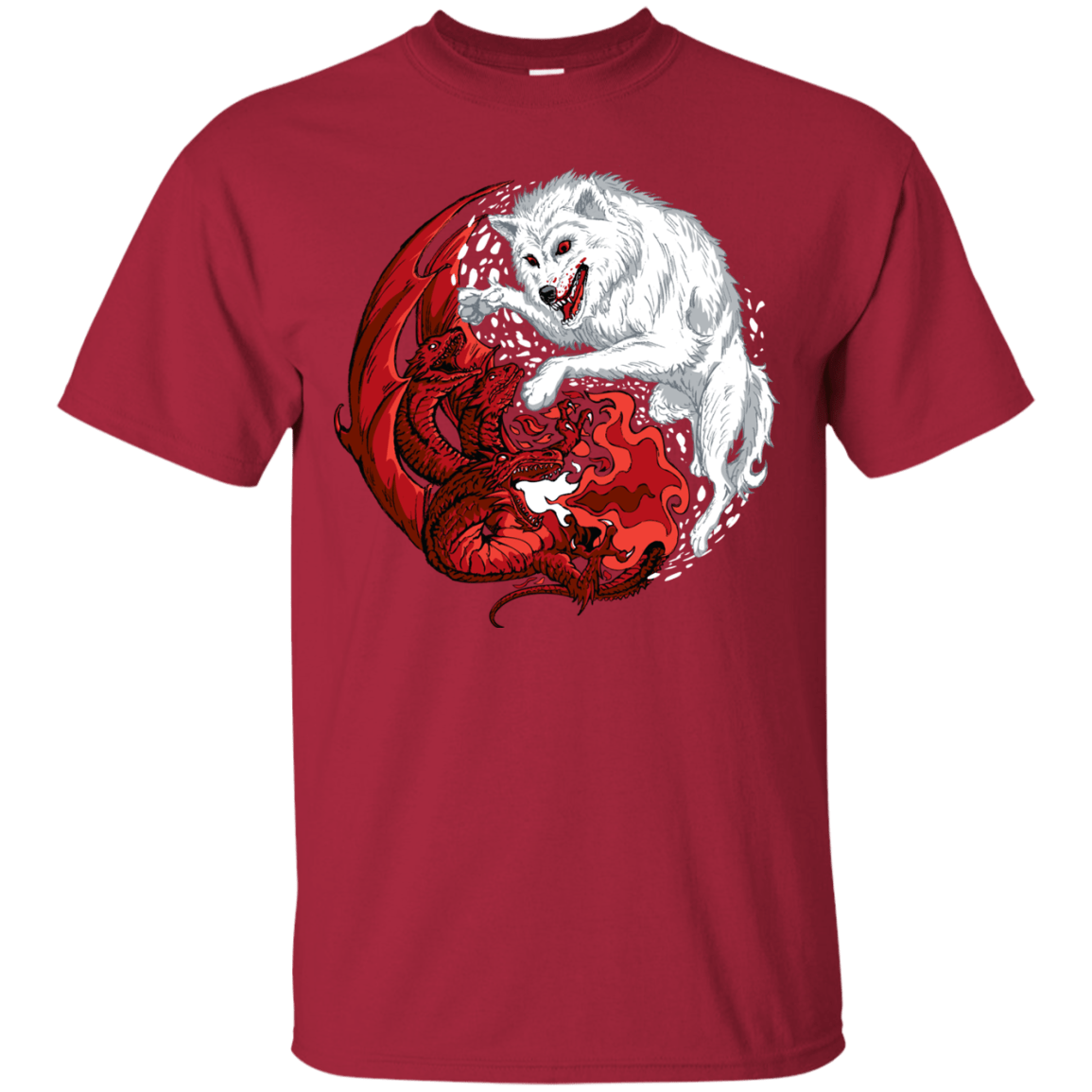 T-Shirts Cardinal / Small Ice and Fire T-Shirt