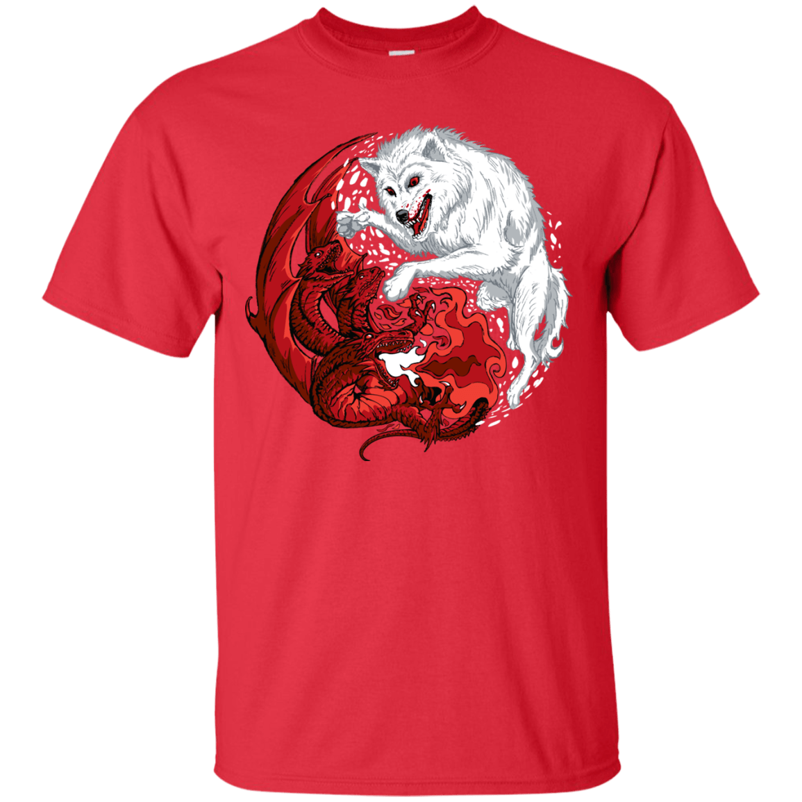 T-Shirts Red / Small Ice and Fire T-Shirt