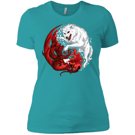 T-Shirts Tahiti Blue / X-Small Ice and Fire Women's Premium T-Shirt