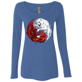 T-Shirts Vintage Royal / Small Ice and Fire Women's Triblend Long Sleeve Shirt