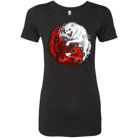 T-Shirts Vintage Black / Small Ice and Fire Women's Triblend T-Shirt