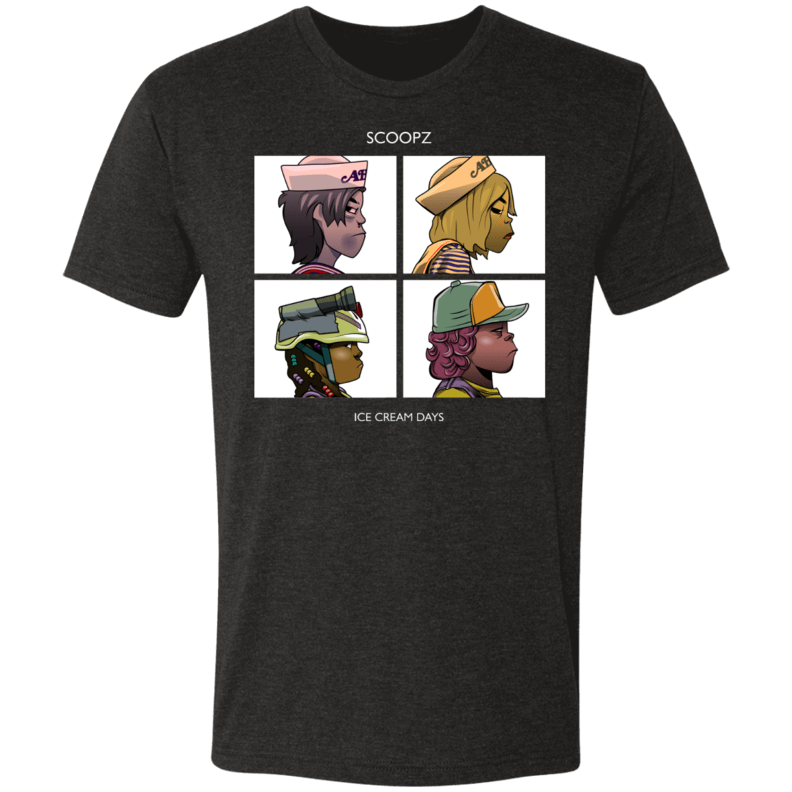 T-Shirts Vintage Black / S Ice Cream Days Men's Triblend T-Shirt