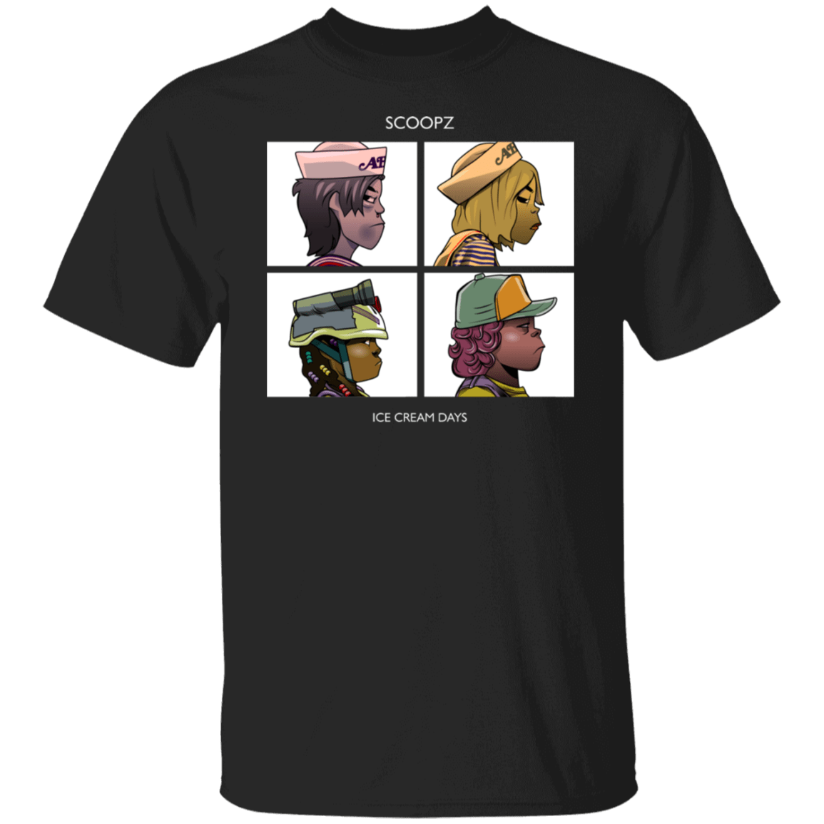T-Shirts Black / S Ice Cream Days T-Shirt