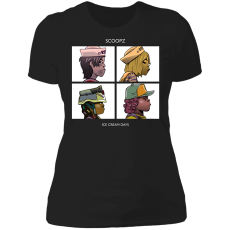 T-Shirts Black / X-Small Ice Cream Days Women's Premium T-Shirt