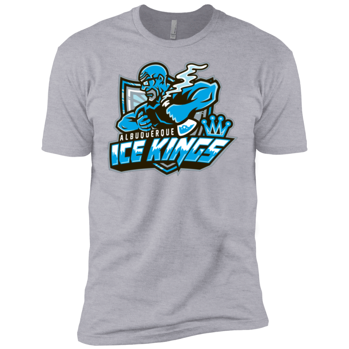T-Shirts Heather Grey / YXS Ice Kings Boys Premium T-Shirt