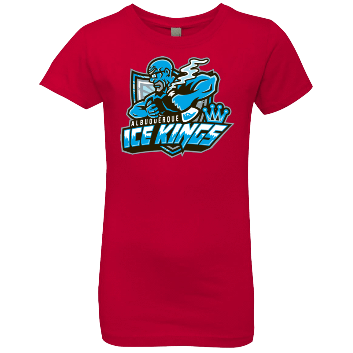 T-Shirts Red / YXS Ice Kings Girls Premium T-Shirt